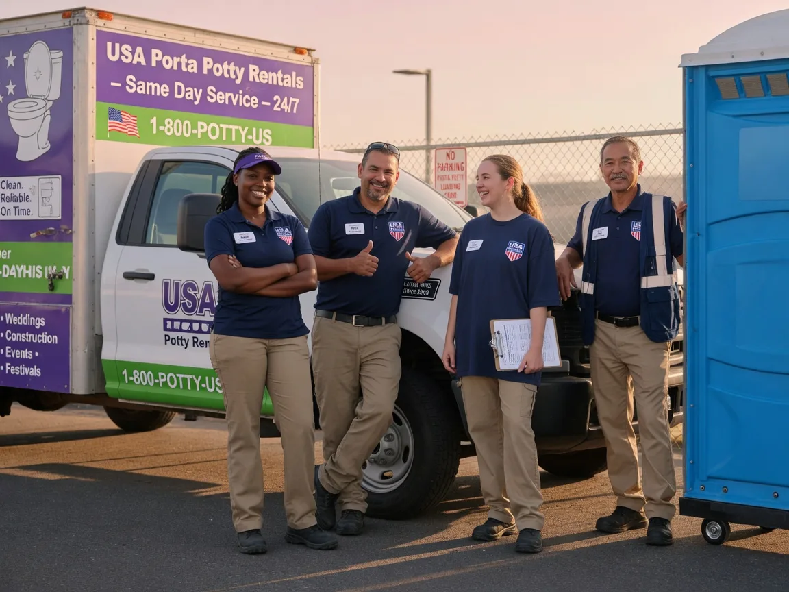 Porta Potty Rental company in Baker, LA