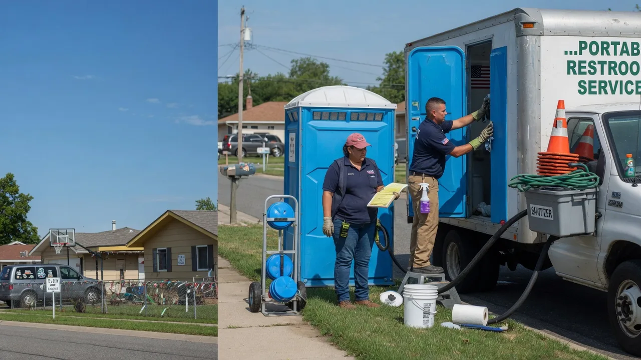Portable Toilet Rental in Baker, LA near me